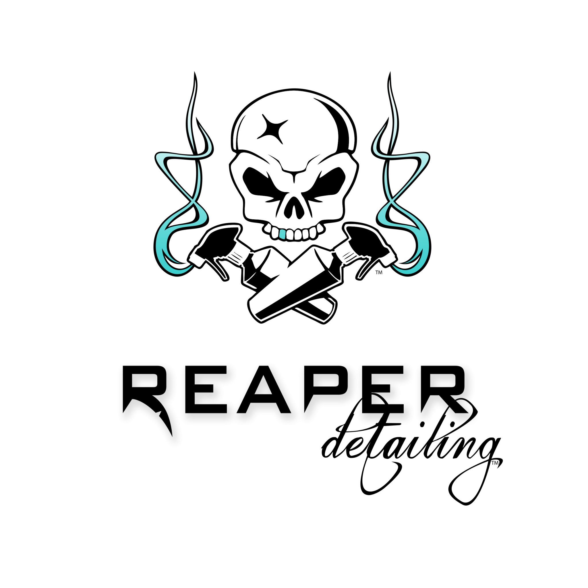 Cyan Skull & Name